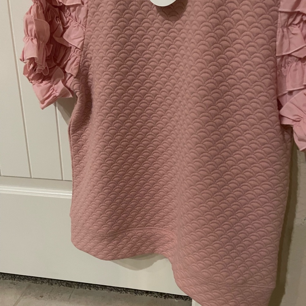 Sleeve Ruffle Detail Top - Picture 4 of 4
